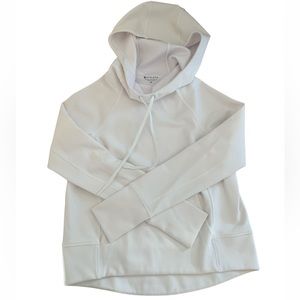 ATHLETA Womens White Hooded Pullover Size XS